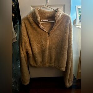 LG Juniors So Cropped Quarter Zip